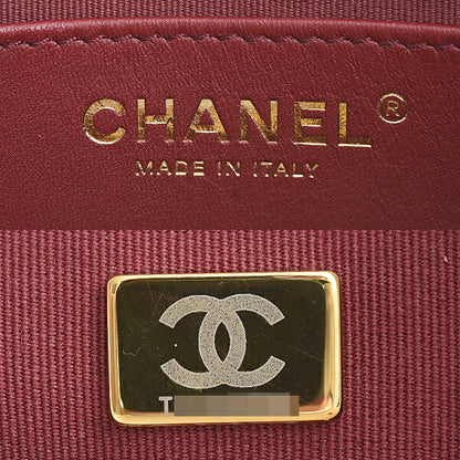 Chanel Calfskin Matelassé Chain Shoulder Bag AS4195