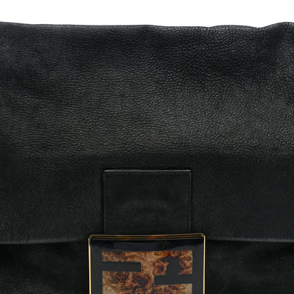 Vitello Savana Big Forever Mama Baguette Dark Brown