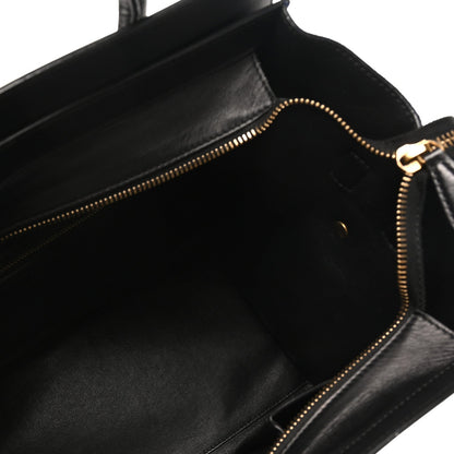 Elephant Calfskin Suede Mini Tri-Color Luggage Sand