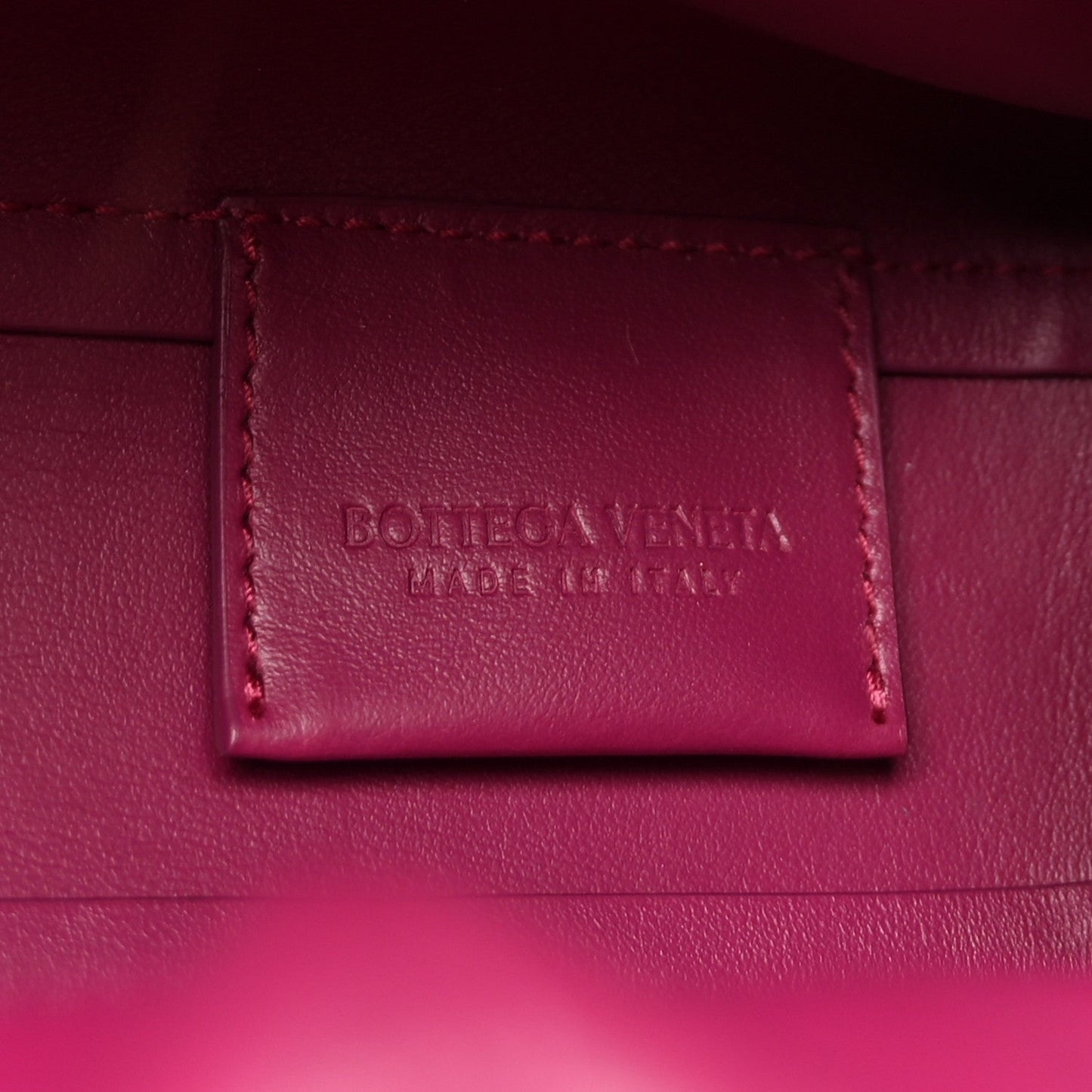 Calfskin Small The Point Triangle Bag Cinnabar