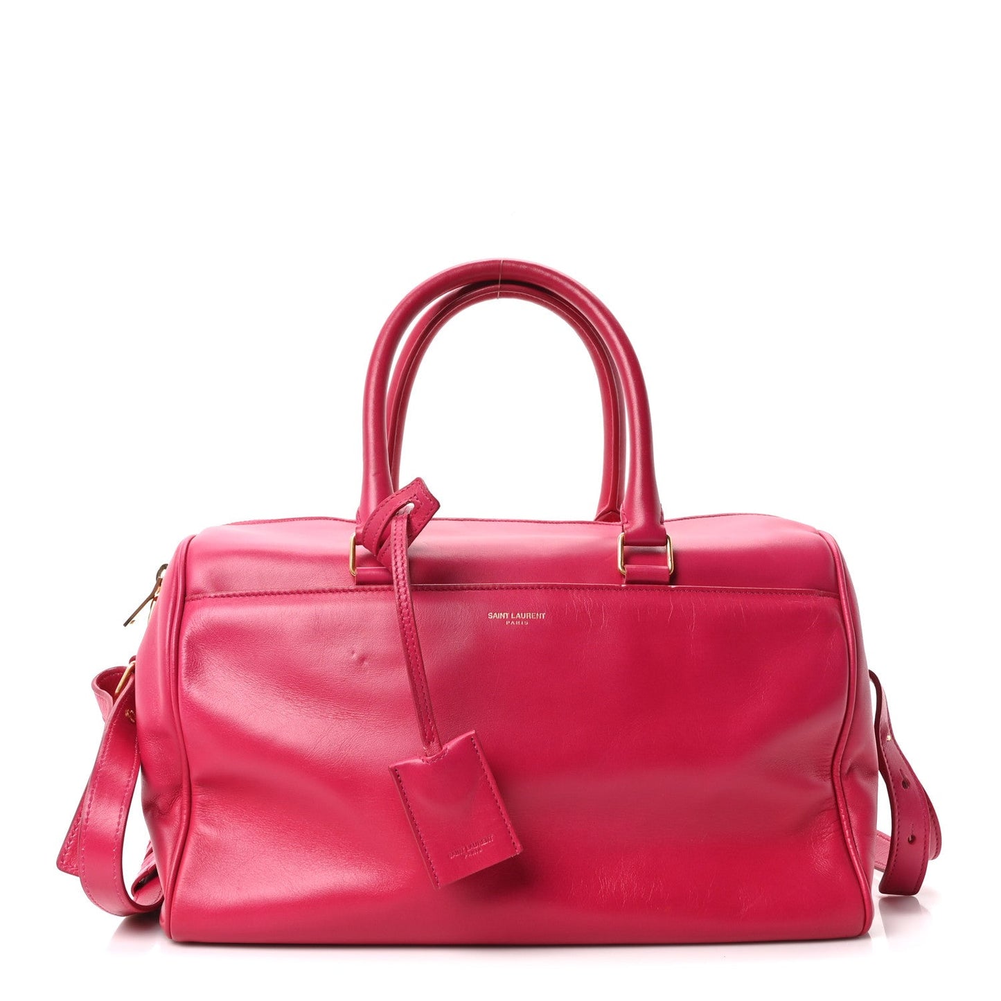 Calfskin Classic Duffle 6 Fuchsia