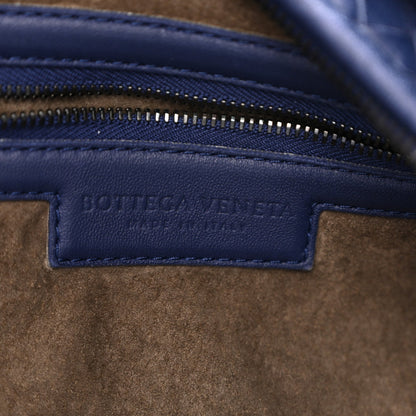 Nappa Intrecciato Maxi Veneta Hobo Sapphire