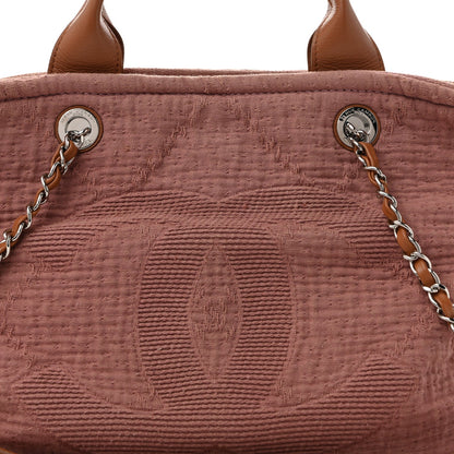 Canvas Large Double Face Tote Pink