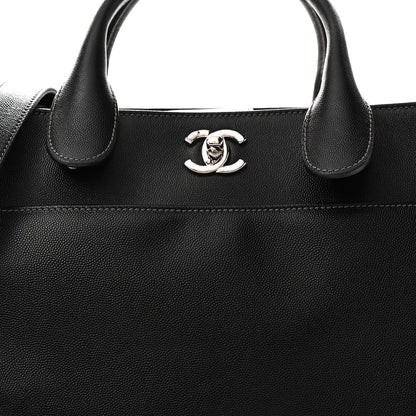 Caviar Cerf Executive Shopper Tote Black