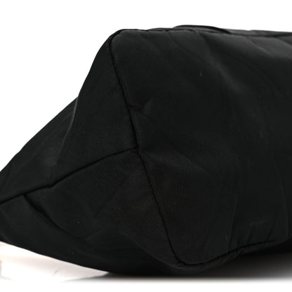 Tessuto Nylon Pochette Bag Black