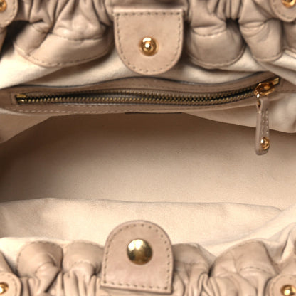 Lambskin Olympe Stratus PM Ecru