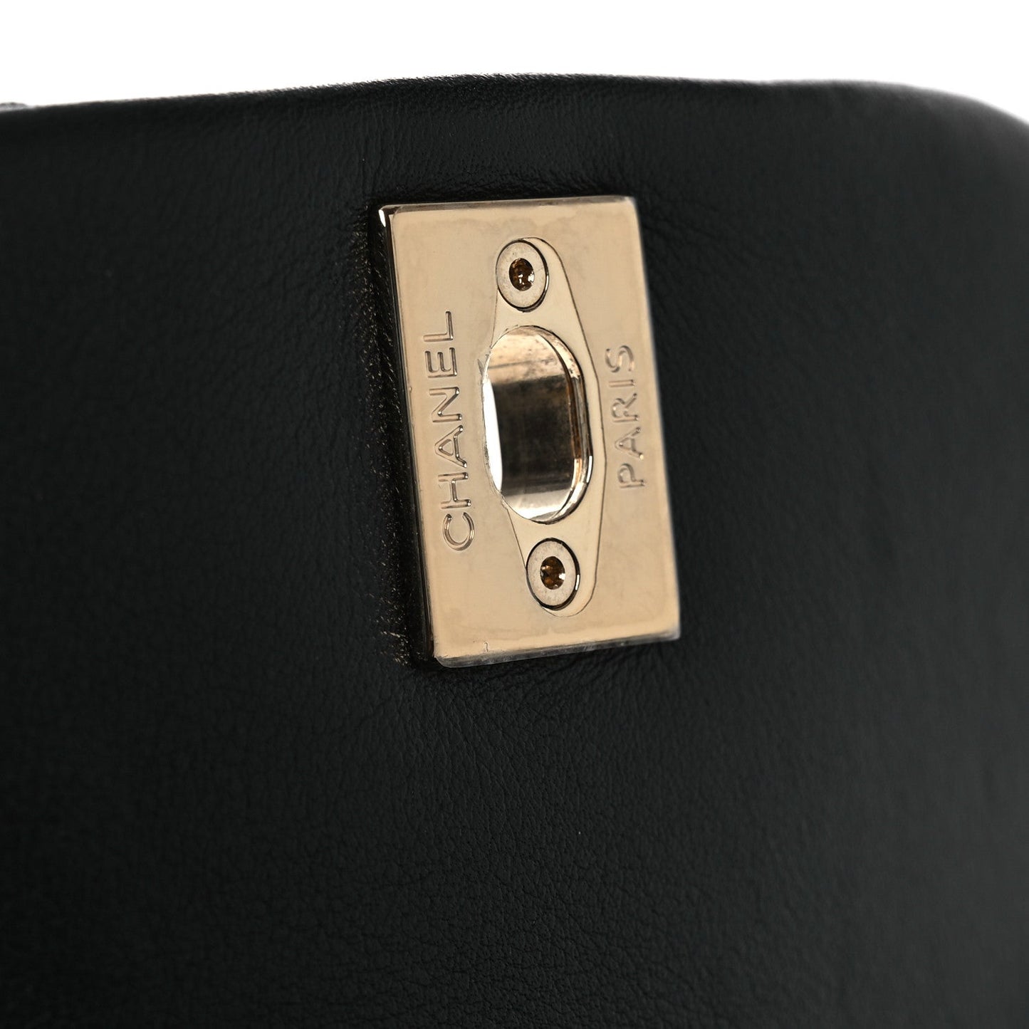 Lambskin Quilted Small Duma Drawstring Backpack Black