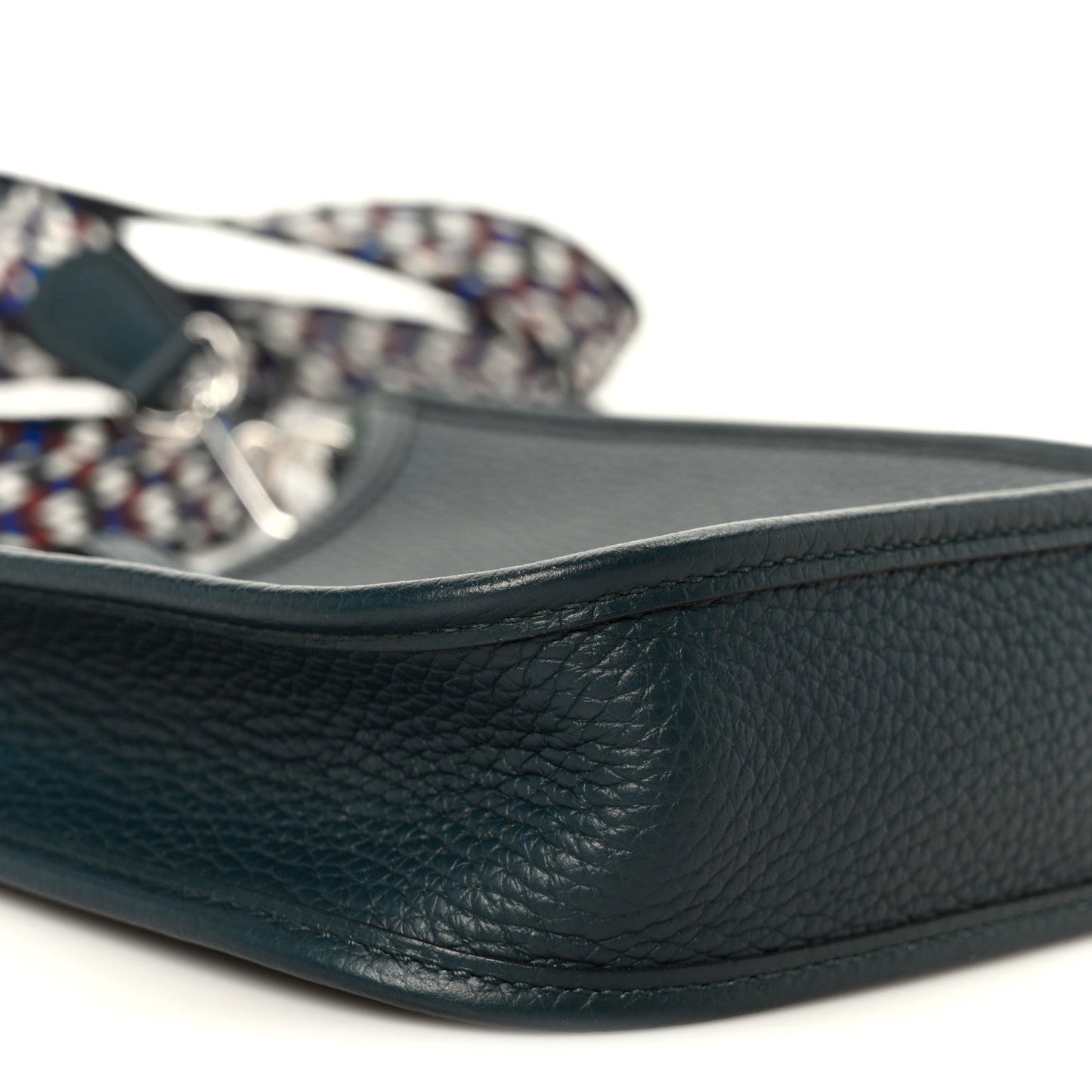 Taurillon Clemence Zigzag Evelyne TPM Vert Cypress Black Deep Bleu
