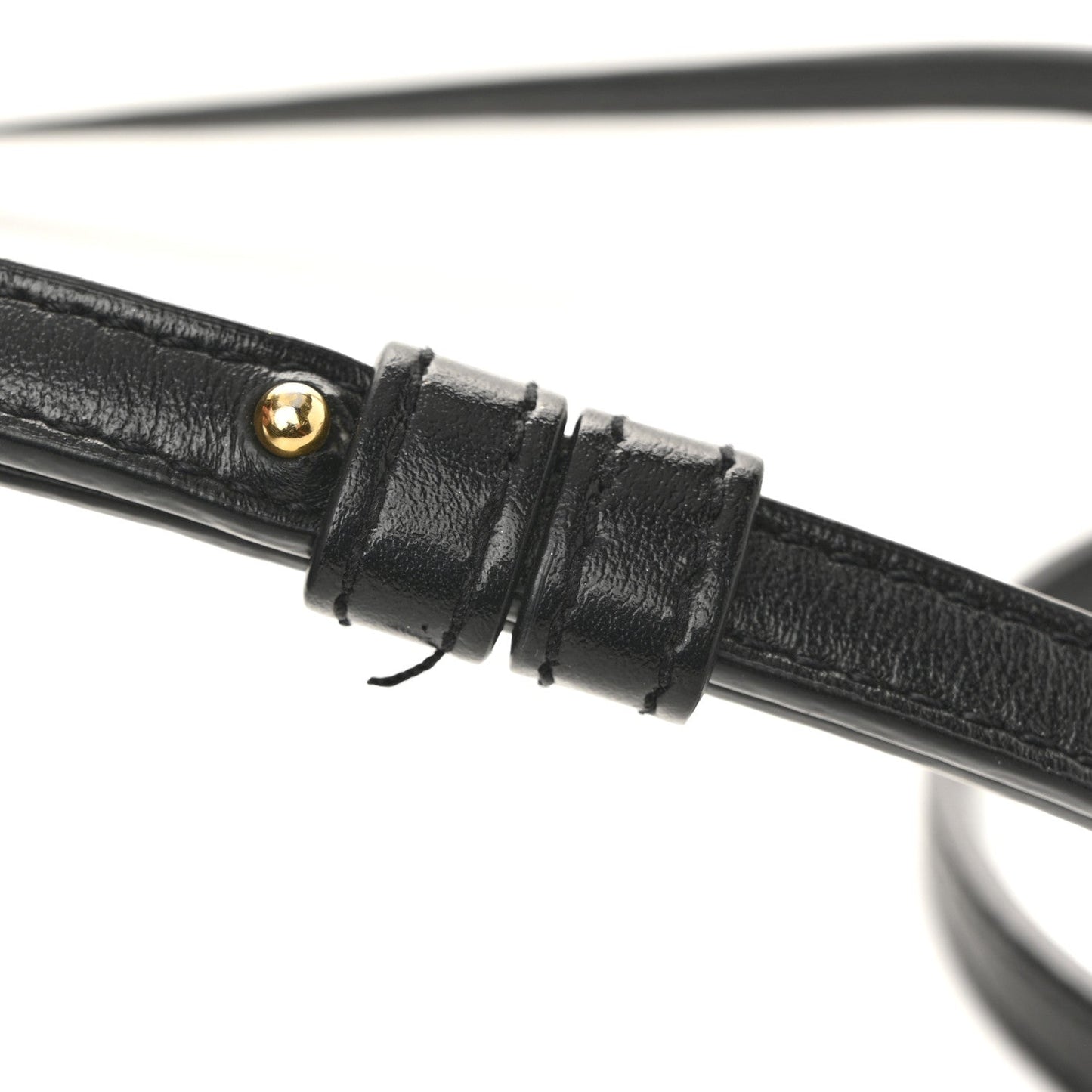 Calfskin Y Quilted Monogram Toy Loulou Crossbody Bag Black