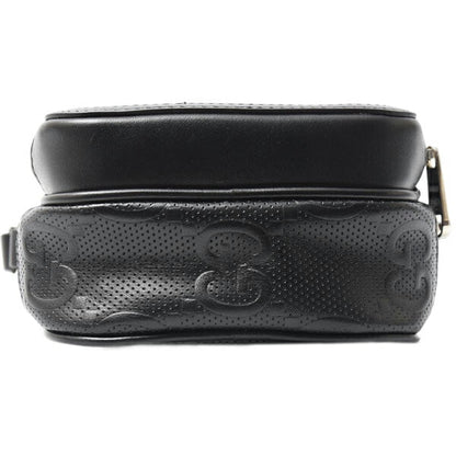 Gucci GG Embossed Leather Shoulder Bag