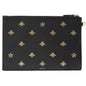 Gucci Bee Star Leather Clutch Bag