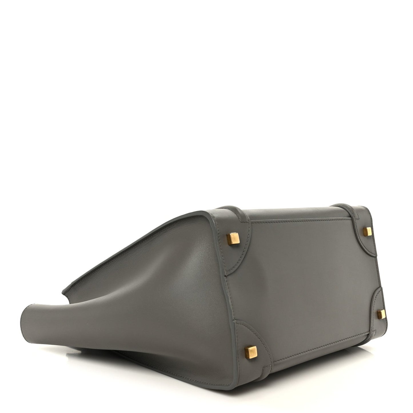 Smooth Calfskin Mini Luggage Grey