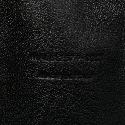 Grain De Poudre Matelasse Monogram Mini Lou Camera Bag Black