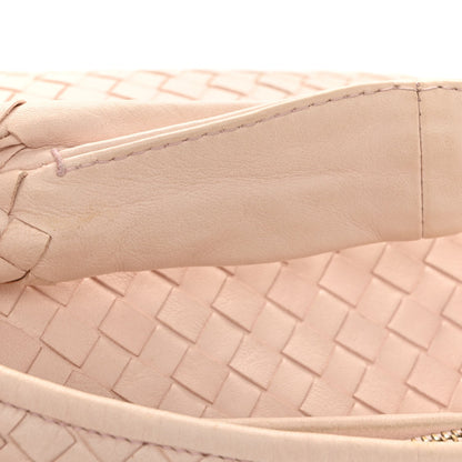 Nappa Intrecciato Medium Veneta Hobo Flamingo