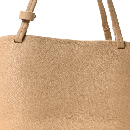 Grained Calfskin Park Tote Three Sabbia