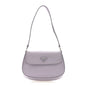 Spazzolato Cleo Flap Shoulder Bag Fiordaliso