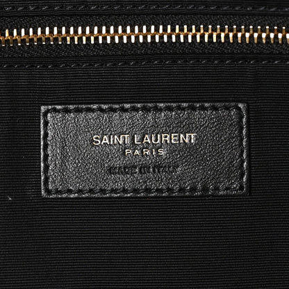 Lambskin Quilted Maxi Icare Shopping Tote  Rouge Cabernet