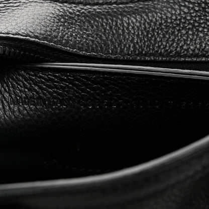 Grained Calfskin Neo Classic Black Hardware Nano City Crossbody Black