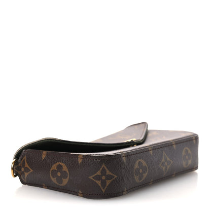 Monogram Felicie Strap & Go Kaki