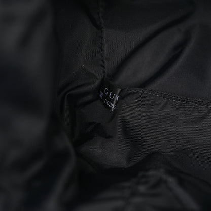 Nylon Monogram Medium Light Single Buckle Backpack Black