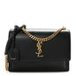 Calfskin Medium Monogram Sunset Black