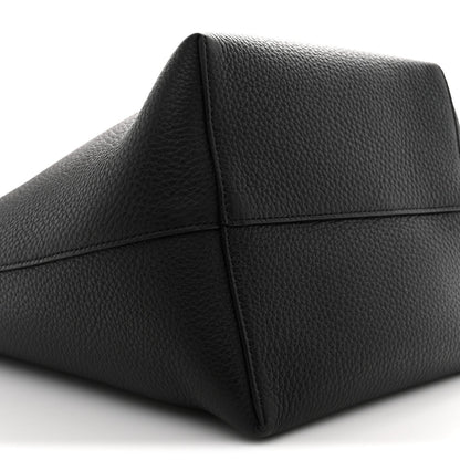 Grained Calfskin Medium N/S Park Black