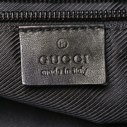 Denim Monogram Tote Bag Black