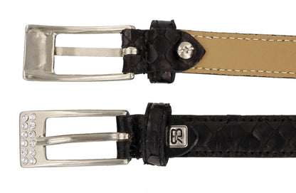 Renato Balestra Calamaria Python Leather Womens Belt