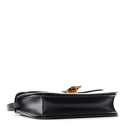 Box Calfskin Medium Classic Box Flap Bag Navy