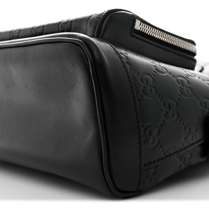Guccissima Signature Small Day Backpack Black