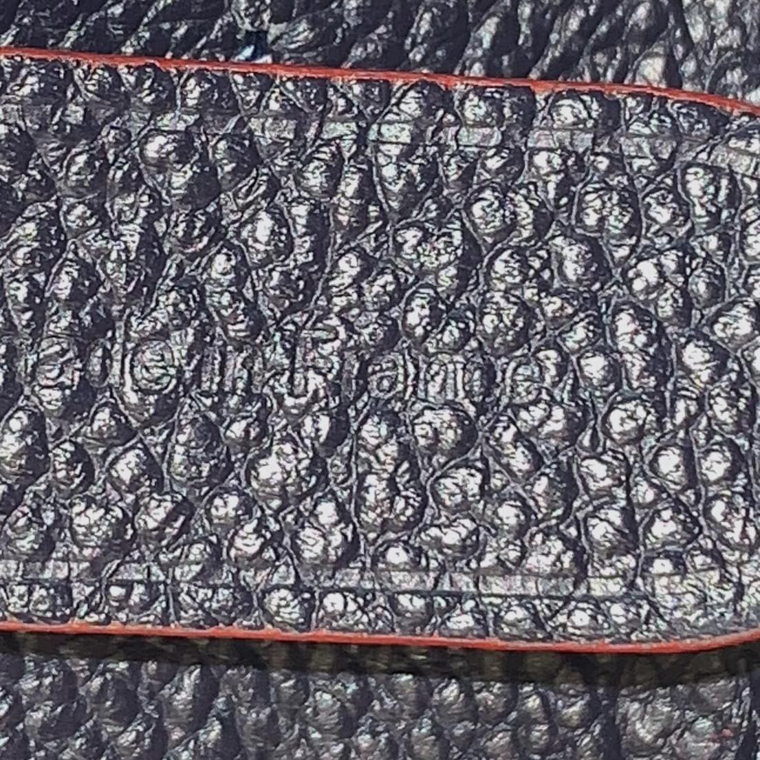LOUIS VUITTON NeoNoe Monogram Empreinte Leather Shoulder Bag Navy Blue