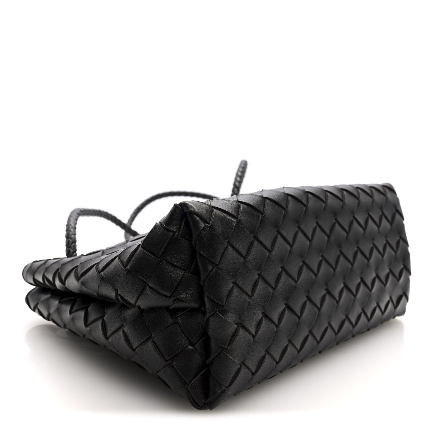 Nappa Intrecciato Small Andiamo Shoulder Bag Fondant