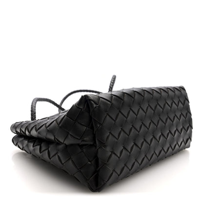 Nappa Intrecciato Small Andiamo Shoulder Bag Fondant