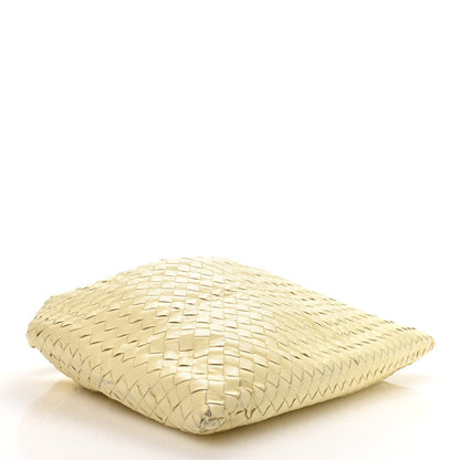 Calfskin Intrecciato Large Hop Camomile