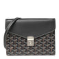Goyardine Calfskin Chypre Wallet Pouch Navy