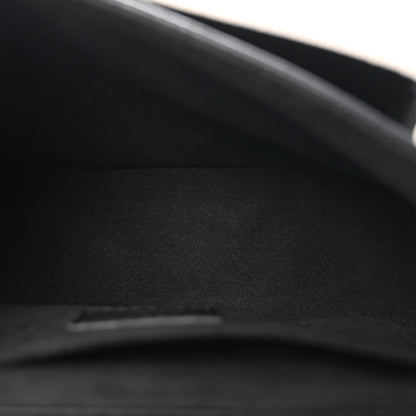 Grained Calfskin Lockme Tender Black