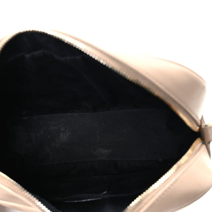 Calfskin Matelasse Monogram Lou Camera Bag Dark Beige