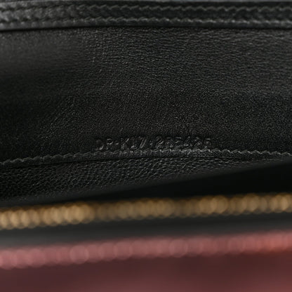 Metallic Serpenti Forever Chain Wallet Rose Quartz