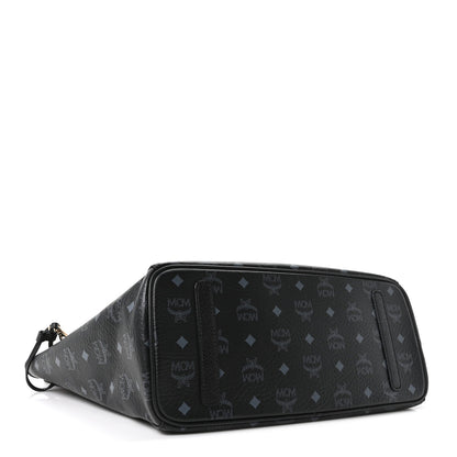 Visetos Medium Liz Reversible Shopper Tote Black