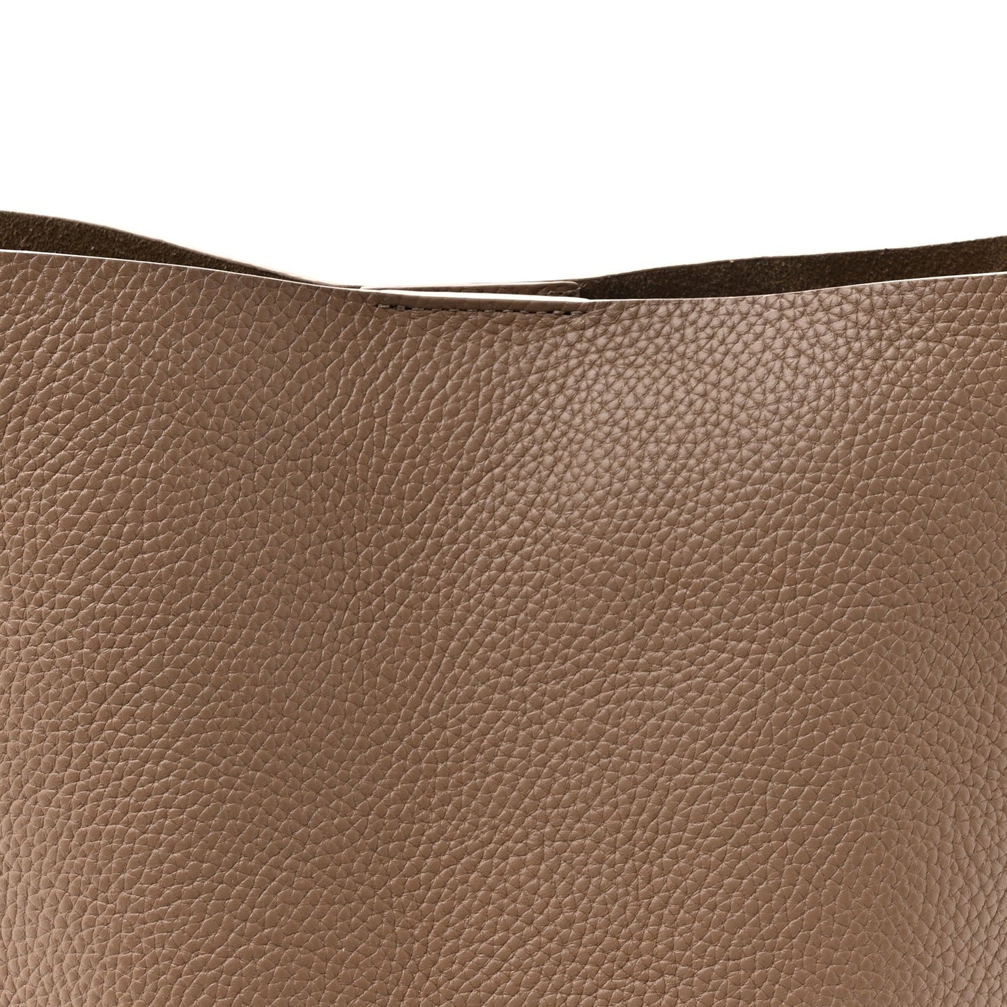 Pebbled Calfskin Small Everyday Cabas Biscotto