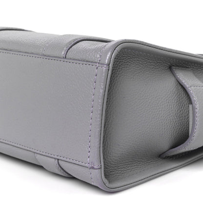 Grained Calfskin Small The Tote Bag Lavender