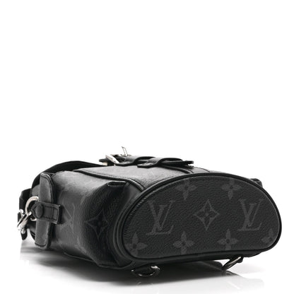 Monogram Eclipse Nano Christopher Backpack Black