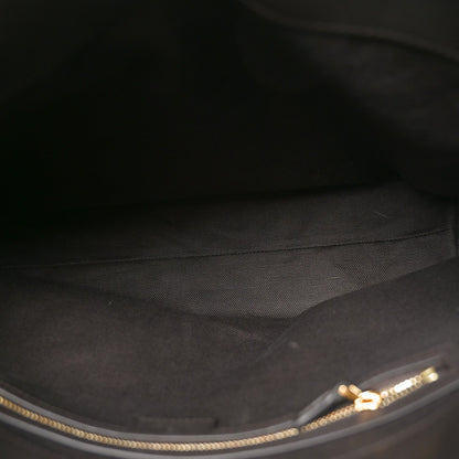 GG Supreme Monogram Medium Beatrix Tote Dark Brown
