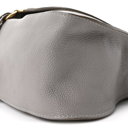 Calfskin Medium Marcie Satchel Cashmere Grey