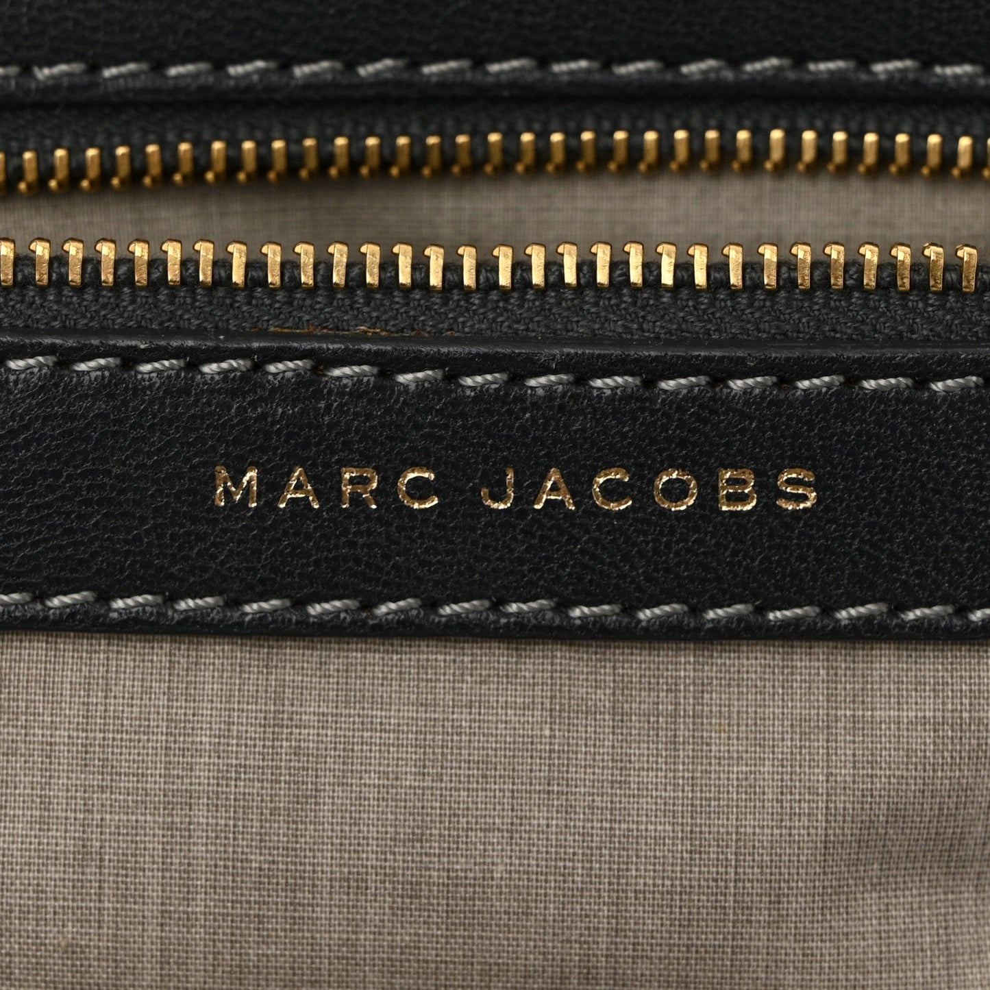 Calfskin Quilted Stam Dark Grey