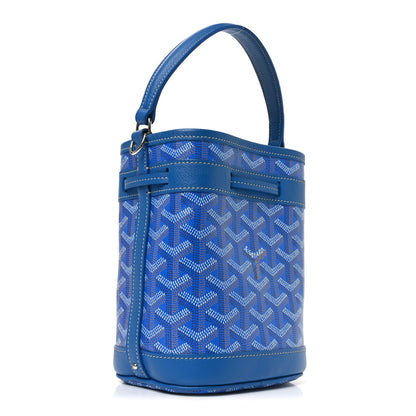 Goyardine Petit Flot Mini Bucket Bag Sky Blue