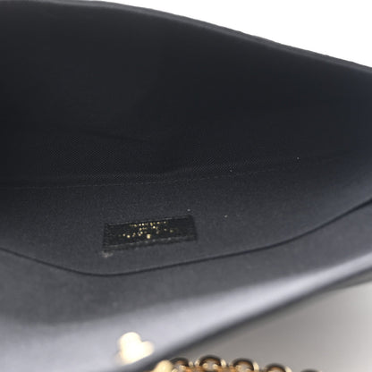 Empreinte Pochette Felicie Chain Wallet Black