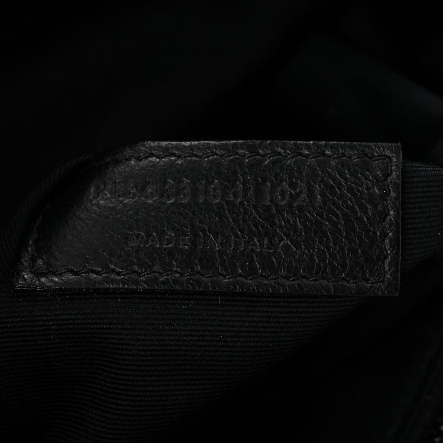 Crinkled Calfskin Matelasse Monogram Medium Niki Chain Satchel Black