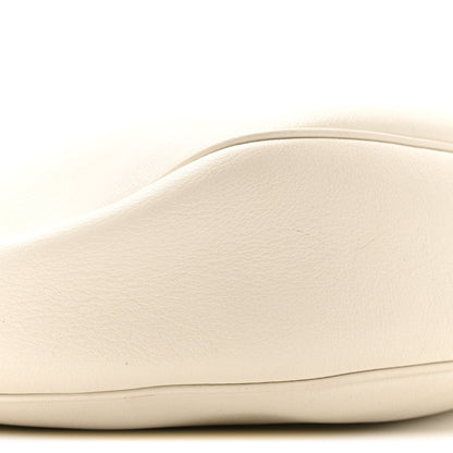 Supple Calfskin Cuir Triomphe Heloise Shoulder Bag White