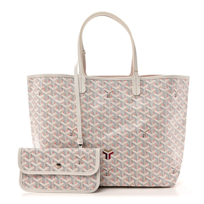 Goyardine Saint Louis Claire Voie PM White Pink